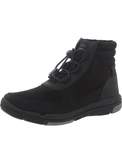 Ryka Amanda Womens Sporty Round Toe Hiking Boots In Black