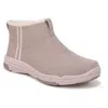 Ryka Amber Womens Faux Fur Lined Man Made Ankle Boots In Beige