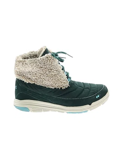 Pre-owned Ryka Ankle Boots In Teal