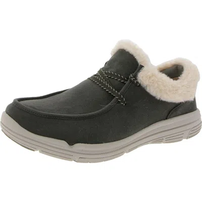 Ryka Avid Womens Faux Fur Lined Faux Fur Casual And Fashion Sneakers In Green