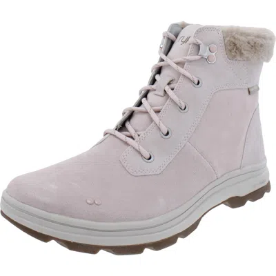 Ryka Bayou Womens Suede Water Repellent Hiking Boots In Multi