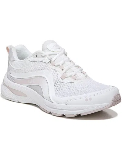 Ryka Belong Womens Leather Workout Athletic And Training Shoes In White