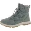 Ryka Brae Womens Cold Weather Lace Up Ankle Boots In Blue