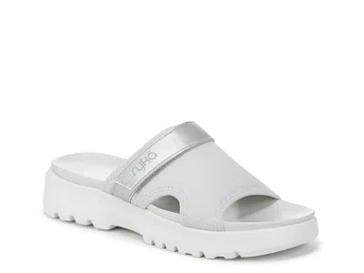 Ryka Brilliant Sandal In Silver
