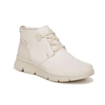 Ryka Candid Bootie Womens Gardenia White Weatherproof Ankle Boot Gal1741 In Multi