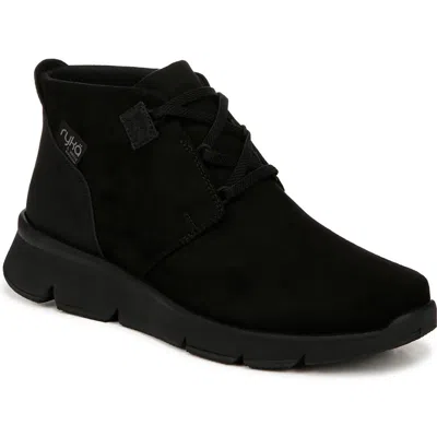 Ryka Candid Womens Slip On Round Toe Booties In Black