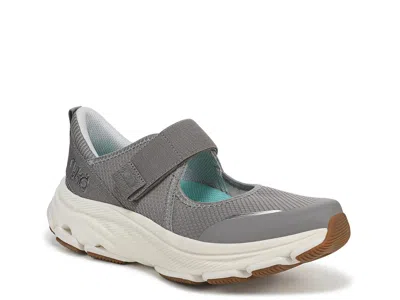 Ryka Devotion Max Mary Jane Walking Sneaker In Gray