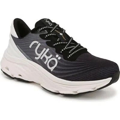 Ryka Devoxmaxplus Womens Striped Man Made Other Sports Shoes In Black