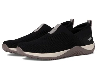 Ryka Echo Knit Slip On Sneaker In Black