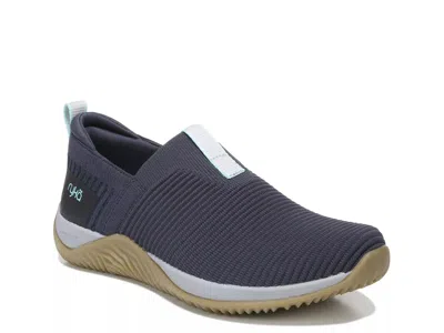 Ryka Echo Knit Slipon Sneaker In Blue