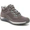 Ryka Echo Trek 2 Womens Suede Outdoor Hiking Shoes In Gray