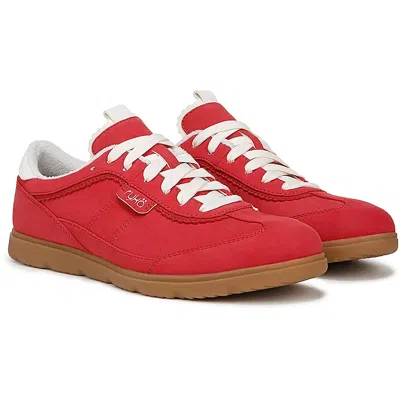 RYKA EFFORTLESS SNEAKER WOMENS RED SALSA FAUX LEATHER LIFESTYLE SHOES GAL1577