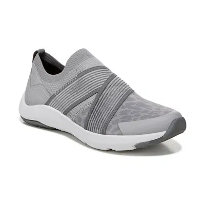 Ryka Empower Womens Fitness Slip On Athletic And Training Shoes In Gray