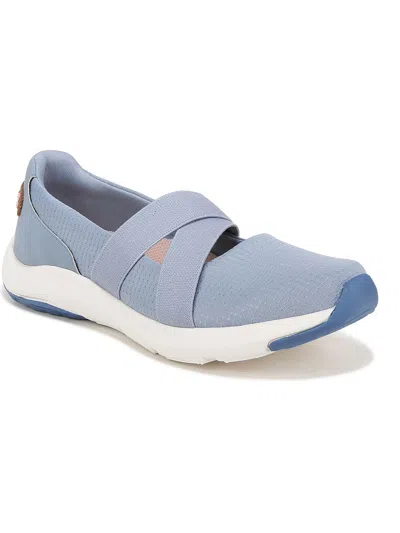 Ryka Endless Womens Arch Support Man Made Slip-on Sneakers In Blue