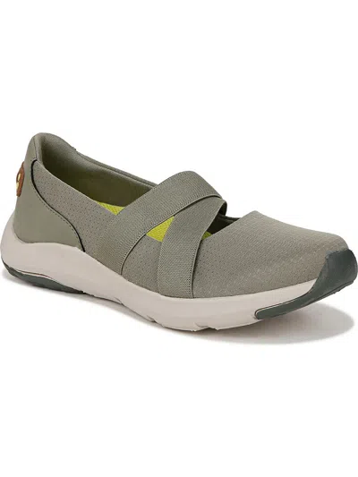 Ryka Endless Womens Arch Support Man Made Slip-on Sneakers In Green