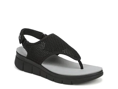 Ryka Epic Wedge Sandal In Black