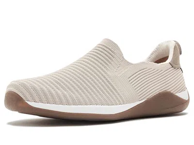 Ryka Era Knit Slip-on Sneakers Women's Shoes Chateau Taupe: 7.5 B - Medium In Brown