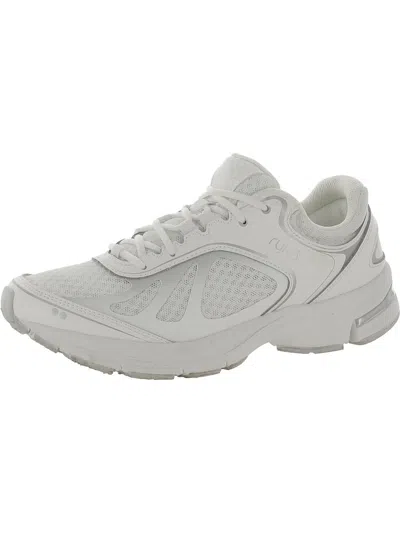 Ryka Infinite Plus Womens Leather Walking Athletic And Training Shoes In White