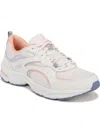 Ryka Integrity Womens Leather Mesh Running & Training Shoes In White Leather,mesh