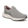 Ryka Jumpstart Womens Knit Arch Support Slip-on Sneakers In Grey