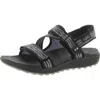Ryka Kona Trek Womens Open Toe Ankle Strap Strappy Sandals In Black