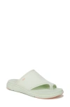 Ryka Margo Slide Sandal In Icicle Green Mesh Fabric