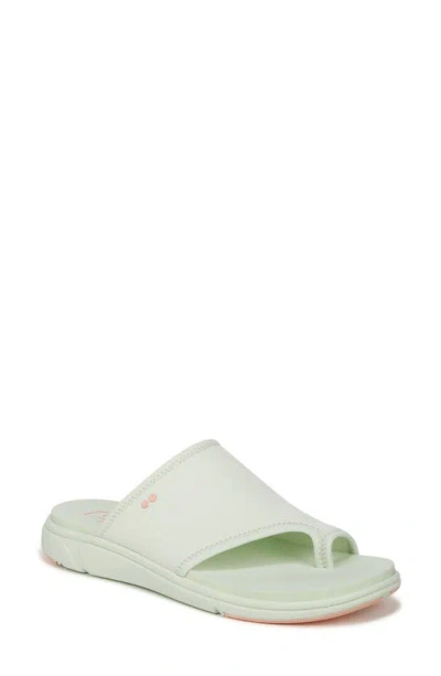 Ryka Margo Slide Sandal In Green