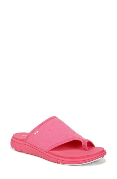 Ryka Margo Slide Sandal In Pink