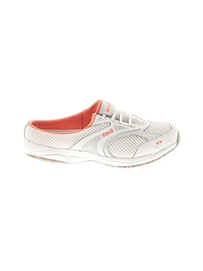 Pre-owned Ryka Mule/clog In White