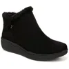 Ryka Nimbus Womens Faux Fur Lined Manmade Shearling Boots In Black