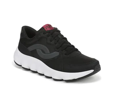 Ryka Podflow Retro Sneaker In Black
