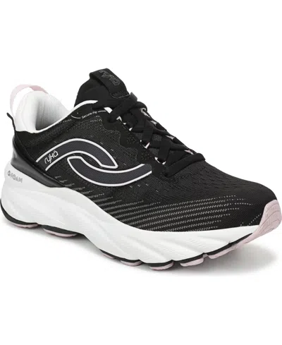Ryka Premium Ryka Women's Distance Round Toe Sneakers In Black