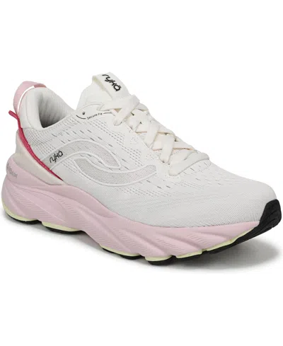 Ryka Premium Ryka Women's Distance Round Toe Sneakers In White
