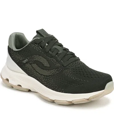 Ryka Premium Women's Devo Stride Lace-up Sneakers In Animal Print