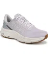 Ryka Premium Women's Devotion X Max Plus Lace Up Walking Sneakers In Soft Purple Mesh Fabric