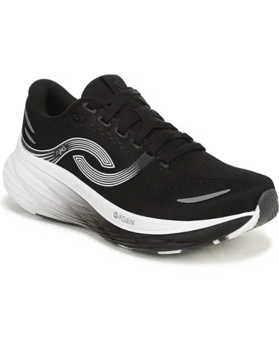 Ryka Premium Women's Windswift Lx Road Lace-up Sneakers In Black