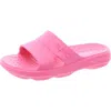 Ryka Restore Slide Womens Cushioned Insole Slip On Pool Slides In Pink