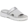 Ryka Women's Brilliant Sport Slide Sandals In Oyster Grey