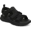 Ryka Devotion Max T Strap Sandal In Black