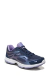 Ryka Rykä Devotion Plus 2 Sneaker In Navy Blue/blue