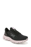 Ryka Ferocity Womens Performance Slip On Running Shoes In Black Mesh Fabric