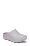 Ryka Women's Echo Recovery Round Toe Slip On Clogs In Purple Fog