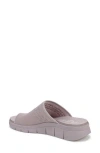 Ryka Women's Elegance Washable Toe Loop Slide Sandals In Purple Fog Mesh Fabric