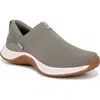 Ryka Women's Encore Knit Washable Slip On Sneakers In Vetiver Green