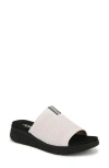 Ryka Rykä Epic Slide Sandal In White Alyssum
