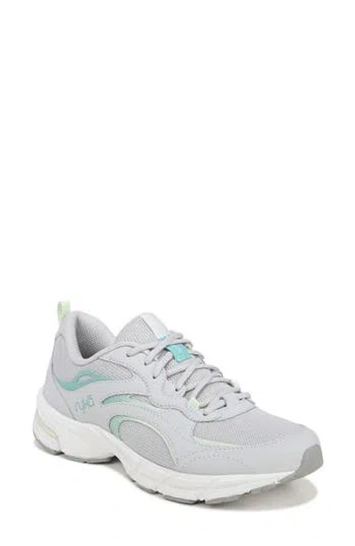 Ryka Women's Integrity Walking Sneakers In Vapor Grey Leather,mesh