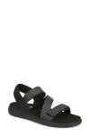 Ryka Women's Manifest Strappy Sport Sandals In Black Woven Fabric