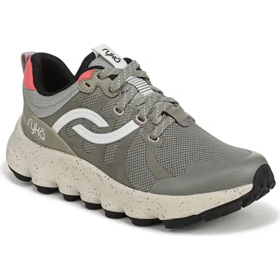 Ryka Rykä Podflow Retro Walking Sneaker In Gray