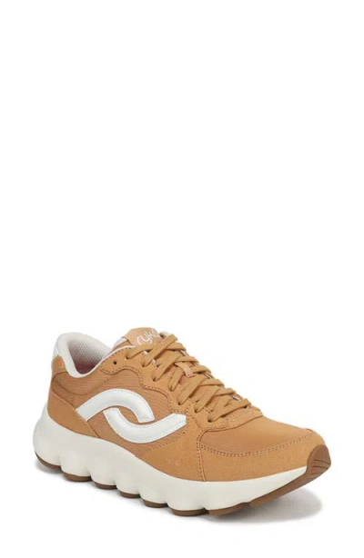 Ryka Rykä Podflow Retro Walking Sneaker In Yellow