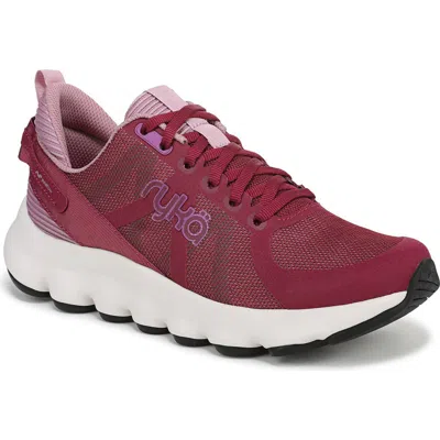 Ryka Rykä Podflow Walking Sneaker In Red